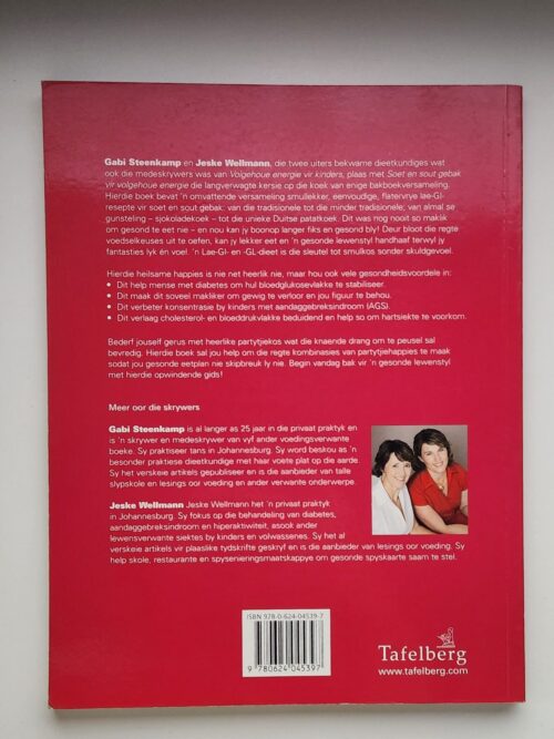 Soet En Sout Gebak Vir Volgehoue Energie 1 – Gabi Steenkamp, Jeske Wellmann secondhand book