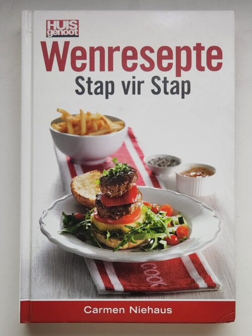 Wenresepte Stap Vir Stap – Carmen Niehaus secondhand book
