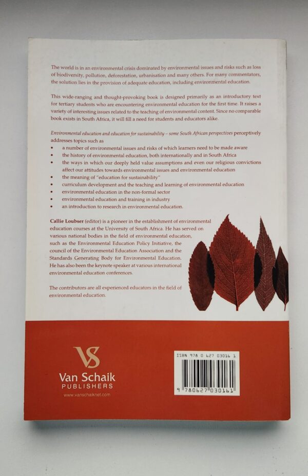 Environmental Education – C.P. Loubser secondhand book