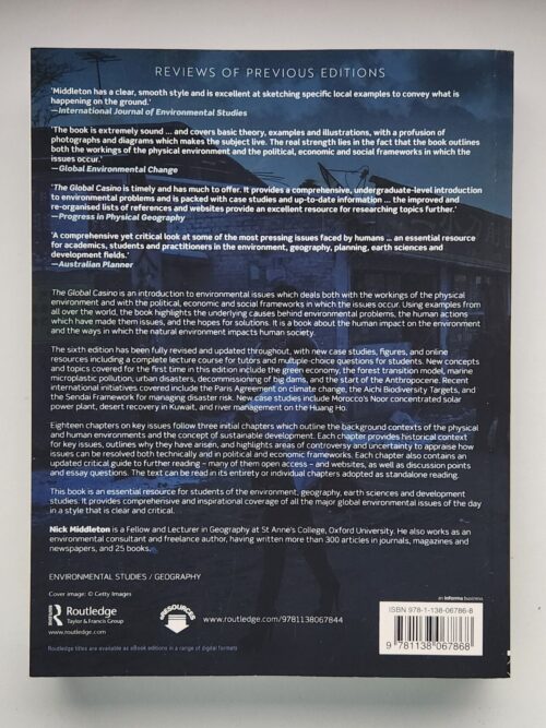 The Global Casino – Nick Middleton secondhand book