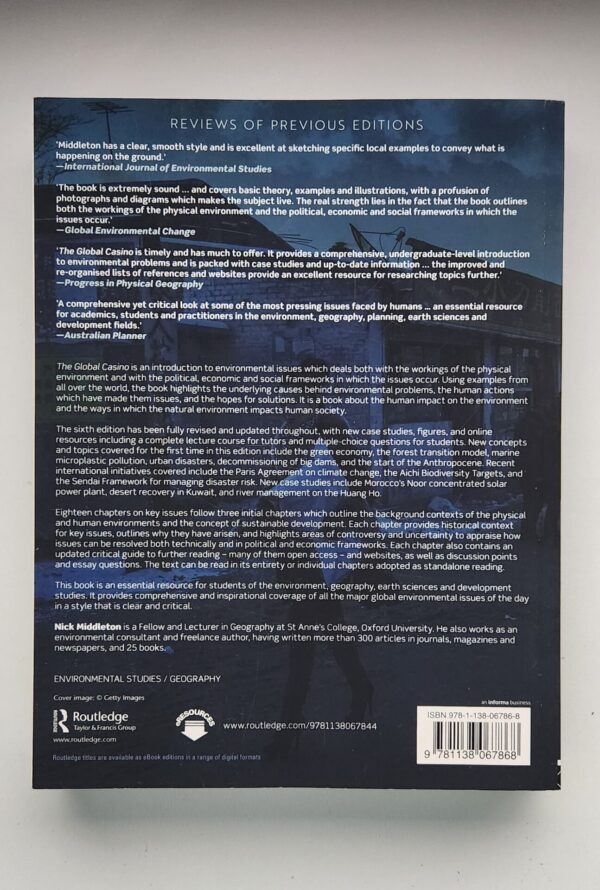 The Global Casino – Nick Middleton secondhand book