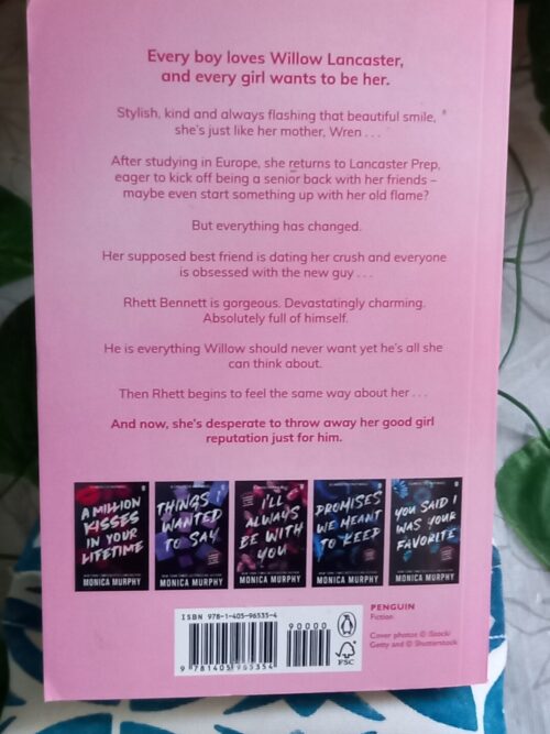 All My Kisses For You – Monica Murphy secondhand book