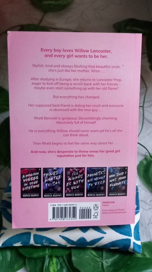 All My Kisses For You – Monica Murphy secondhand book