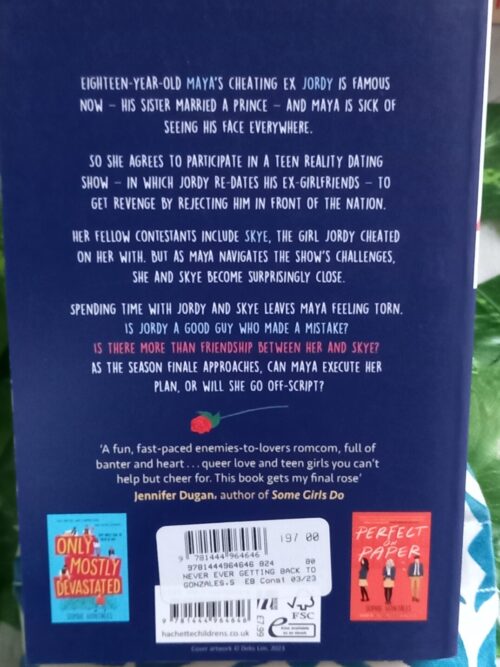 Never Ever Getting Back Together – Sophie Gonzales secondhand book