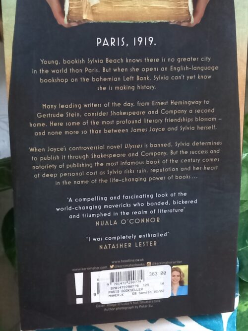 The Paris Bookseller – Kerri Maher secondhand book