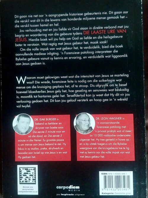 Die Laaste Ure Van Jesus – Isak Burger secondhand book