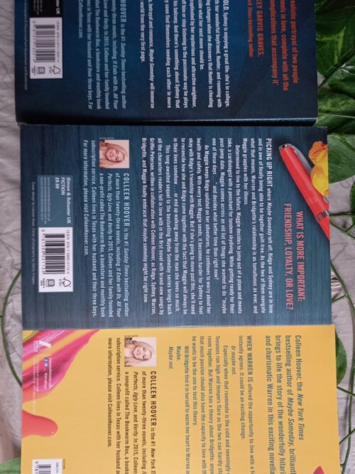 Maybe Series (3 Books) – Colleen Hoover secondhand book
