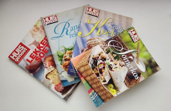Huisgenoot Kookboeke (4 Boeke) secondhand book