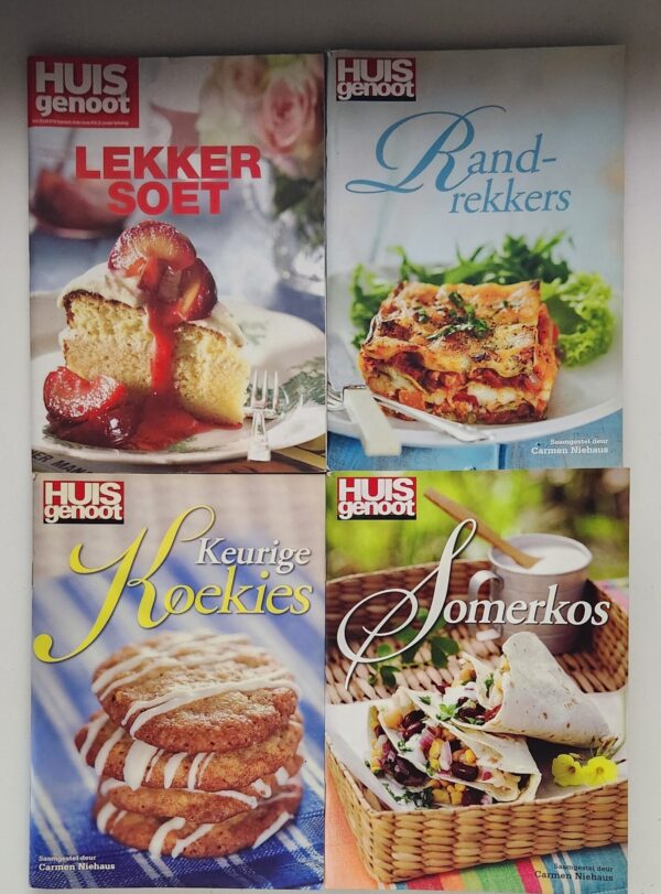 Huisgenoot Kookboeke (4 Boeke) secondhand book