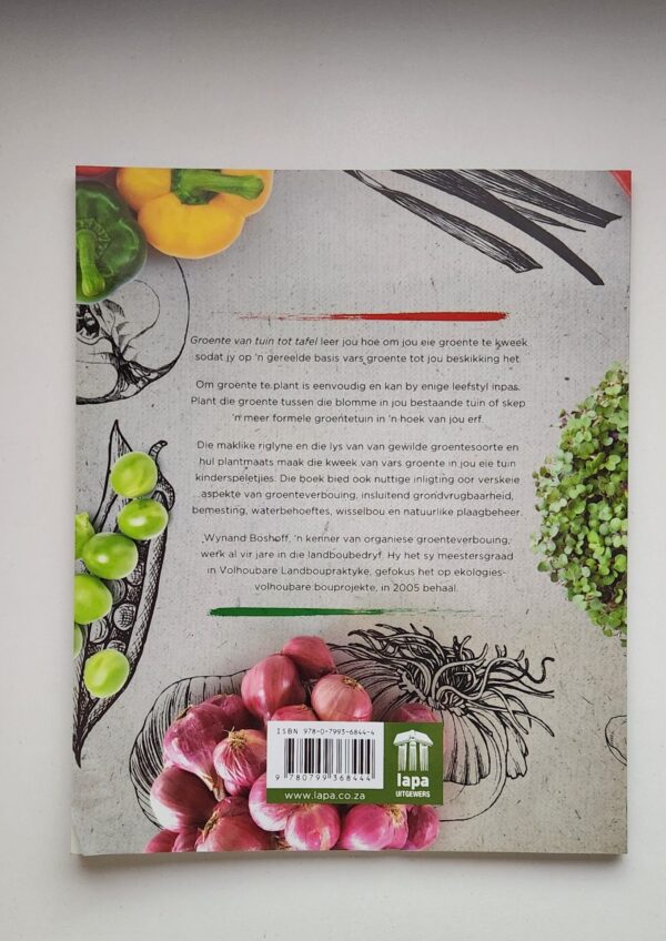 Groente Van Tuin Tot Tafel – Wynand Boshof secondhand book