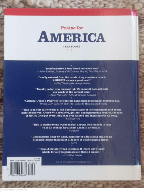 America (The Book): A Citizen’s Guide To Democracy Inaction — Jon Stewart secondhand book