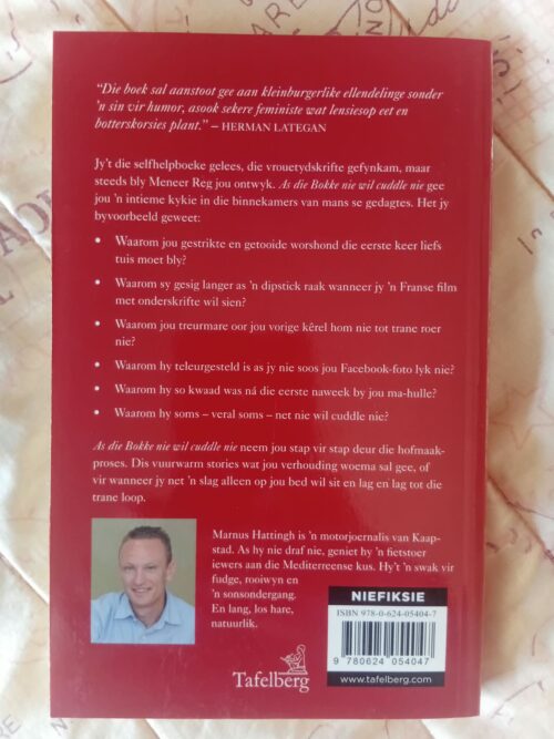 As Die Bokke Nie Wil Cuddle Nie – Marnus Hattingh secondhand book
