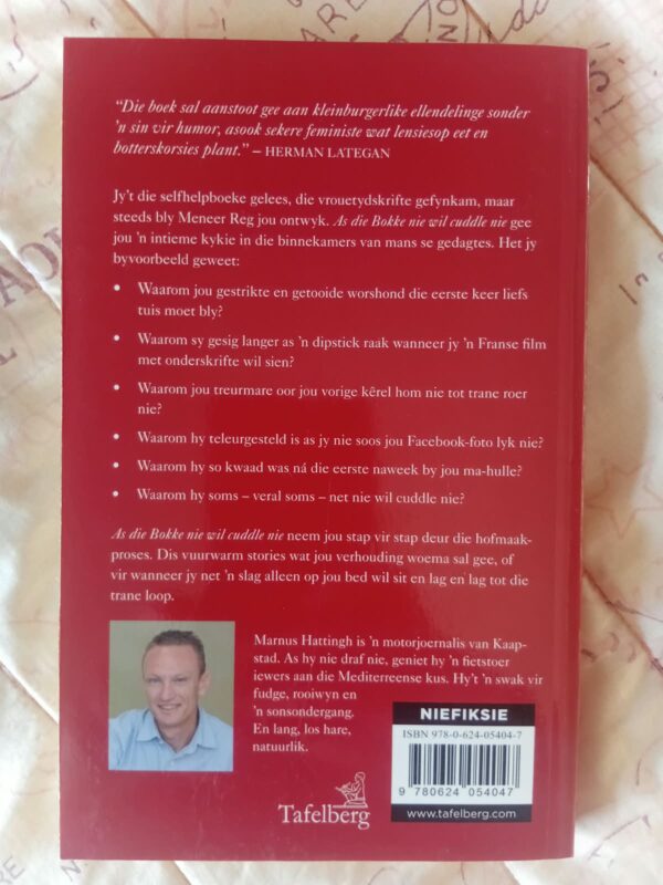 As Die Bokke Nie Wil Cuddle Nie – Marnus Hattingh secondhand book