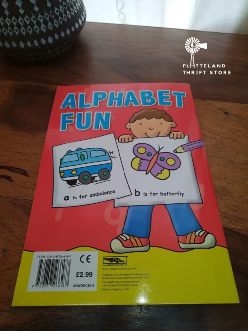Alphabet Fun Colouring Book – Alligator Books secondhand book