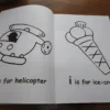 Alphabet Fun Colouring Book – Alligator Books secondhand book