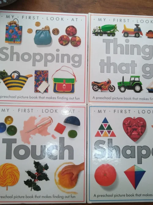 My First Look At Early Learning Collection (4 Books) — Mike Jacklin secondhand book