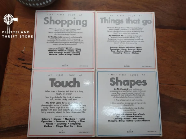 My First Look At Early Learning Collection (4 Books) — Mike Jacklin secondhand book