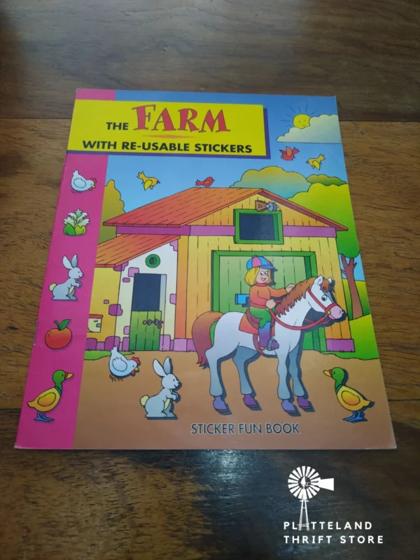 The Farm Sticker Fun Book – Peter Haddock Publishing secondhand book