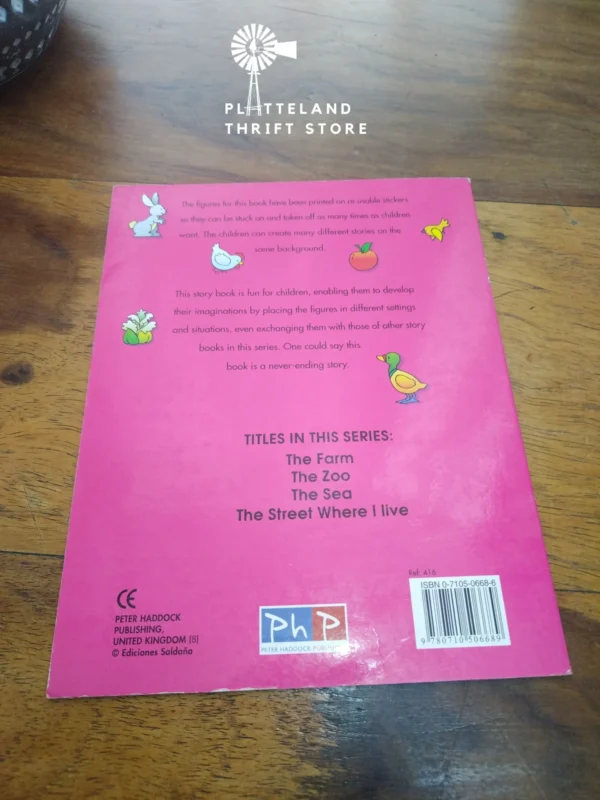 The Farm Sticker Fun Book – Peter Haddock Publishing secondhand book