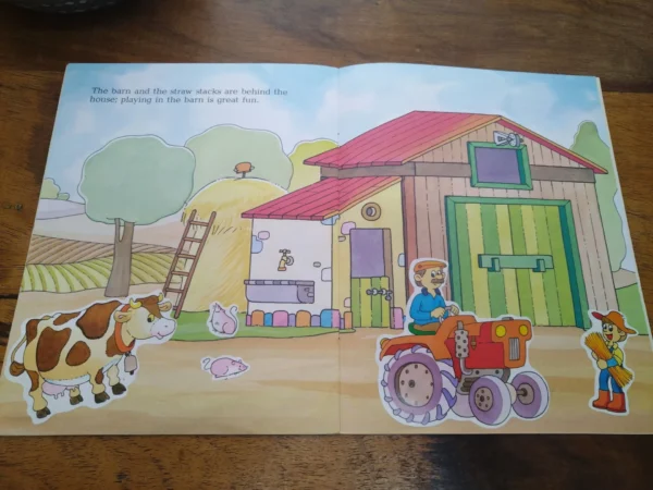 The Farm Sticker Fun Book – Peter Haddock Publishing secondhand book