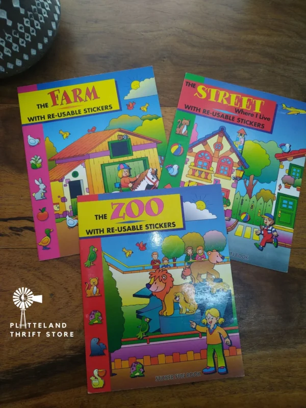Creative Sticker Fun Book Collection (3 Books) – Ediciones Saldaña secondhand book