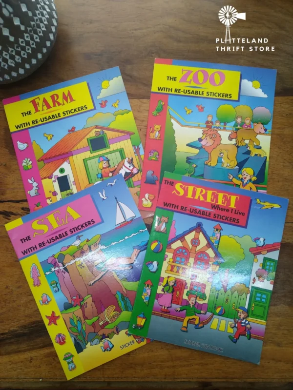 Creative Sticker Fun Book Collection (4 Books) – Ediciones Saldaña secondhand book