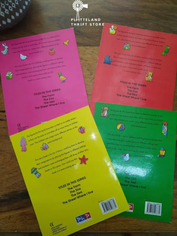 Creative Sticker Fun Book Collection (4 Books) – Ediciones Saldaña secondhand book