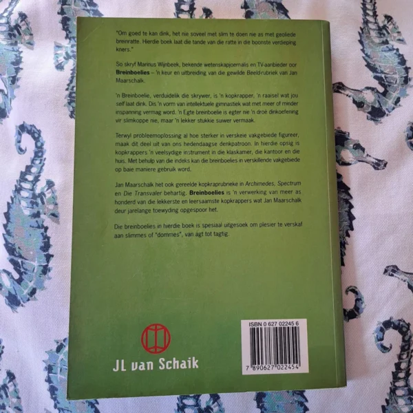 Breinboelies Vir Slimmes En Dommes Van Agt Tot Tagtig – Jan Maarschalk secondhand book