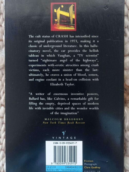Crash — J. G. Ballard secondhand book