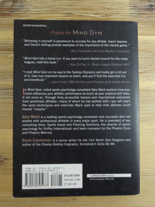 Mind Gym: An Athlete’s Guide To Inner Excellence – Gary Mack secondhand book