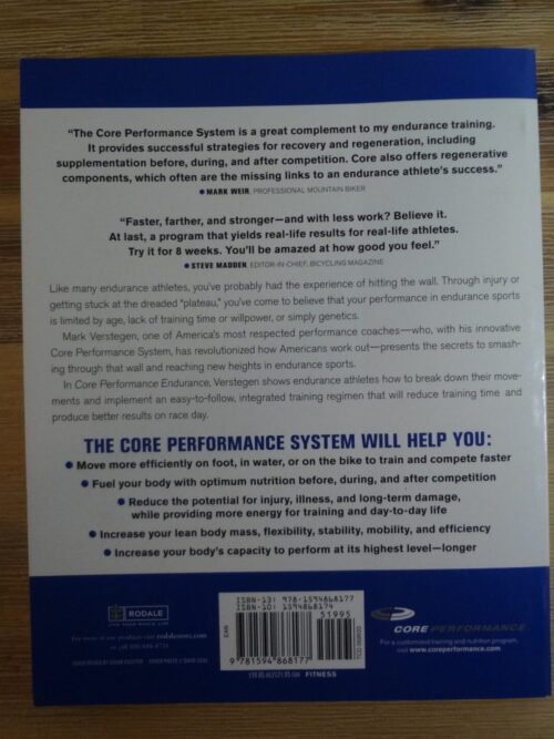 Core Performance Endurance – Mark Verstegen secondhand book