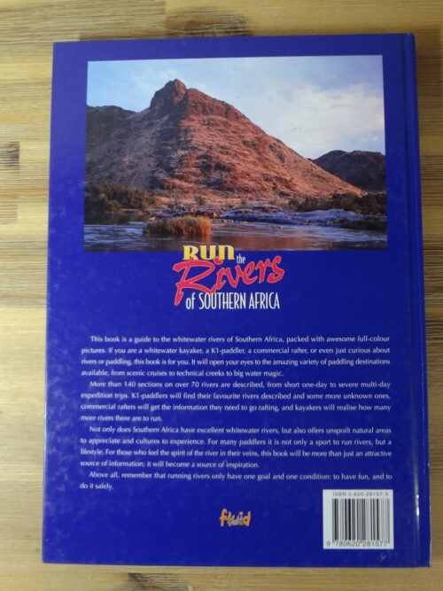 Run The Rivers Of Southern Africa – Celliers Kruger secondhand book