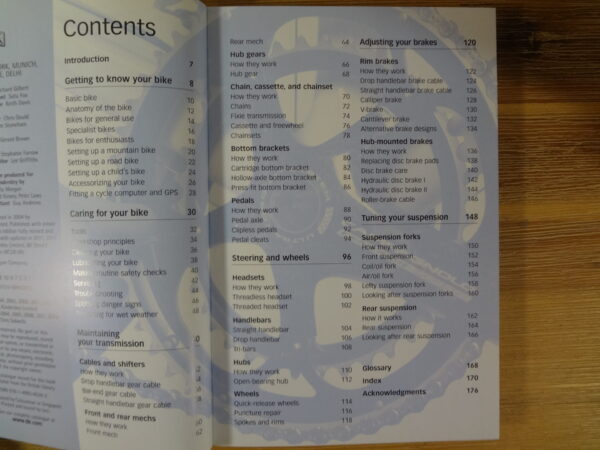 Bike Repair Manual – Chris Sidwells secondhand book
