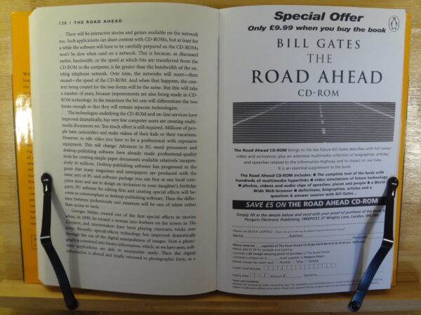 DSC03630 The Road Ahead – Bill Gates secondhand book