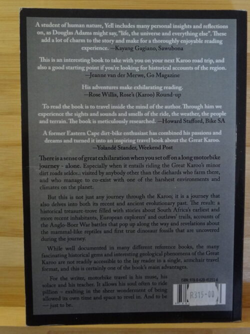 Circling The Great Karoo – Nicholas Yell secondhand book