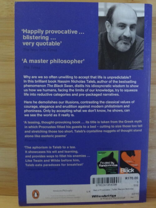 The Bed Of Procrustes – Nassim Nicholas Taleb secondhand book
