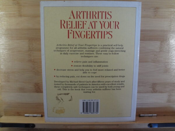 Arthritis Relief At Your Fingertips – Michael Reed Gach secondhand book