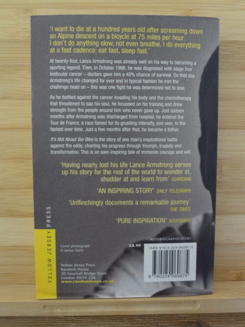 It’s Not About The Bike – Lance Armstrong secondhand book