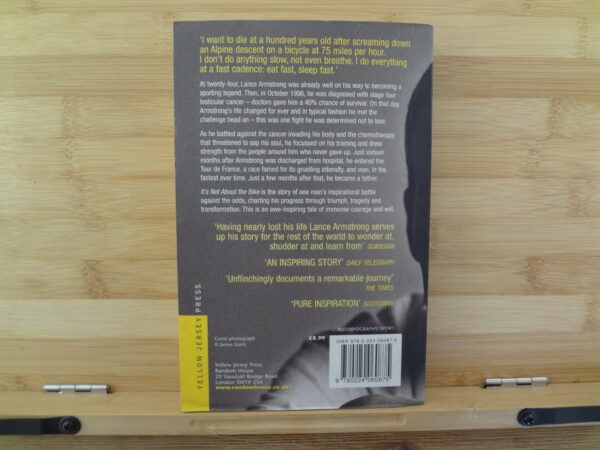 It’s Not About The Bike – Lance Armstrong secondhand book