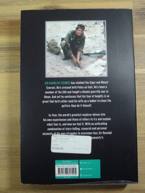 Fear: Our Ultimate Challenge – Ranulph Fiennes secondhand book