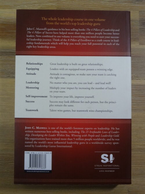 The 8 Pillars Of Excellence – John C. Maxwell secondhand book