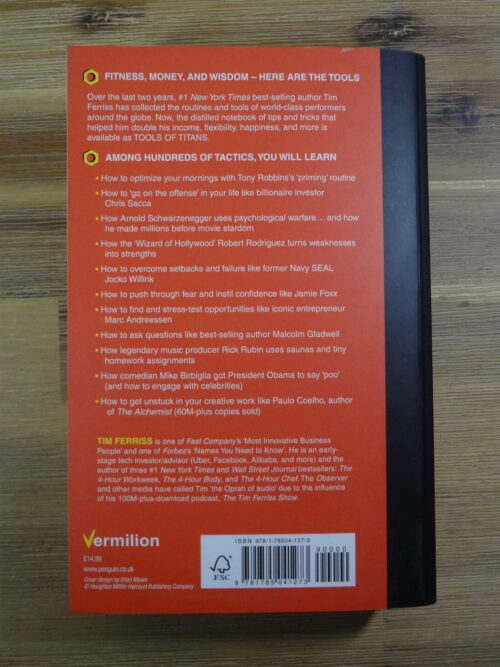 Tools Of Titans – Timothy Ferriss secondhand book