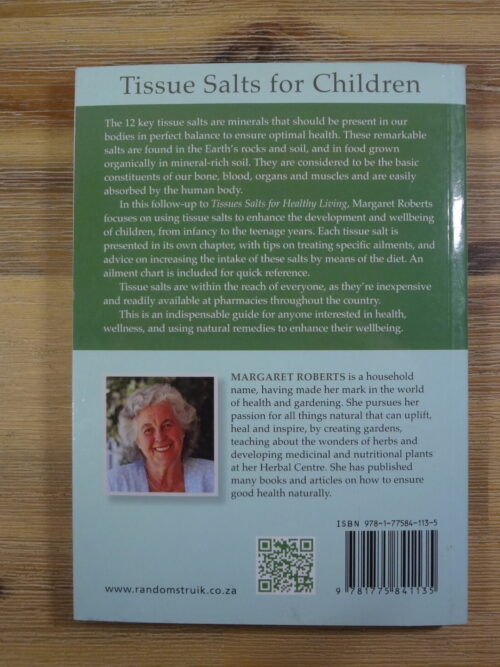 Tissue Salts For Children – Margaret Roberts secondhand book