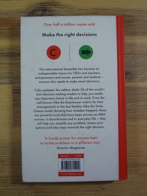 The Decision Book: Fifty Models For Strategic Thinking – Mikael Krogerus secondhand book