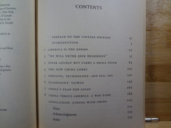 The Coming Conflict With China – Richard Bernstein secondhand book
