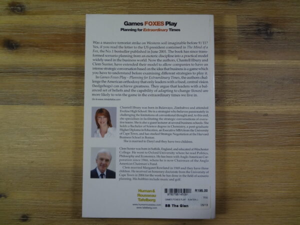 Games Foxes Play – Clem Sunter secondhand book