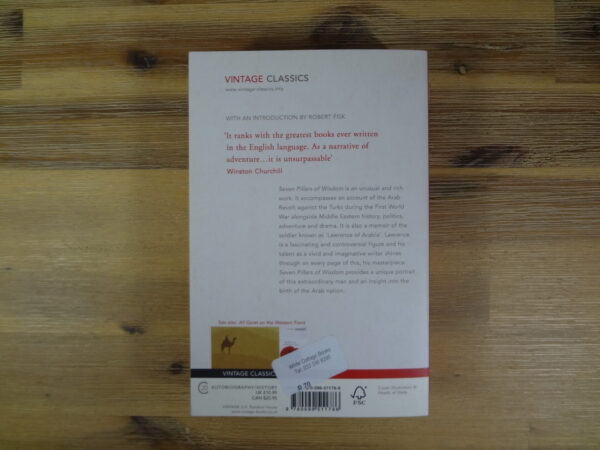 Seven Pillars Of Wisdom – T.E. Lawrence secondhand book