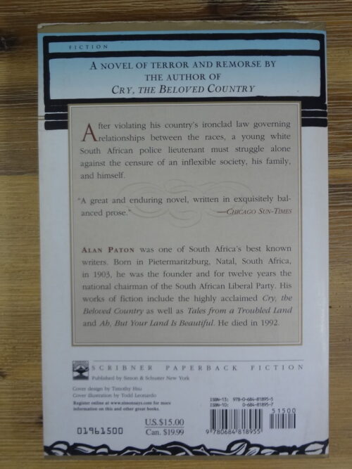 Too Late The Phalarope – Alan Paton secondhand book