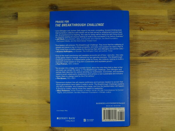 The Breakthrough Challenge – John Elkington secondhand book