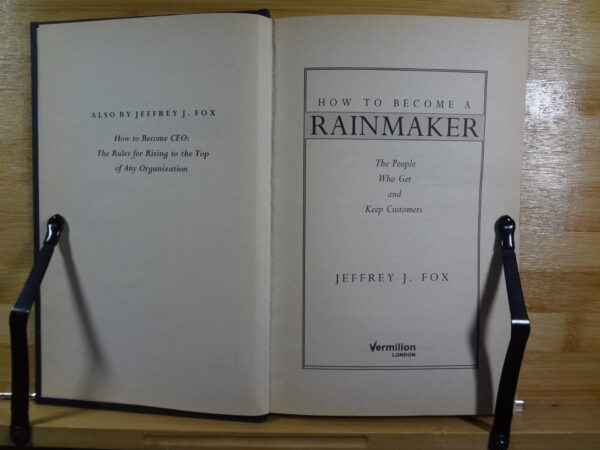 How To Become A Rainmaker – Jeffrey Fox secondhand book